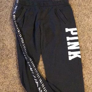 PINK Zebra Print Sweats